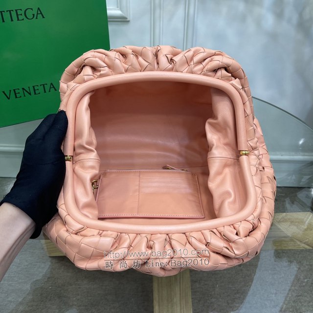 Bottega veneta高端女包 98062 寶緹嘉升級版大號編織雲朵包 BV經典款純手工編織羔羊皮女包  gxz1174